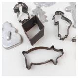 Assorted Metal Cookie Cutters