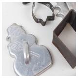 Assorted Metal Cookie Cutters
