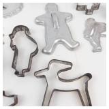 Assorted Metal Cookie Cutters
