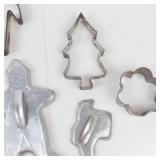 Assorted Metal Cookie Cutters