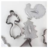 Assorted Metal Cookie Cutters