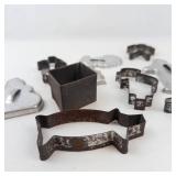 Assorted Metal Cookie Cutters