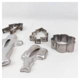 Assorted Metal Cookie Cutters