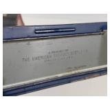 Vintage American Thermos Red Barn Lunchbox & Weather Watcher Thermometer Mixed Lot