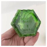 Hoosier Glass Vase, Johnson Bros Dish & Art Glass Mixed Lot