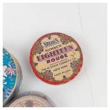 Vintage Cosmetic Tin Assortment (Lot of 5)