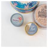 Vintage Cosmetic Tin Assortment (Lot of 5)