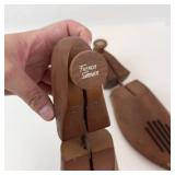 Pair of French Shriner Wooden Shoe Stretchers