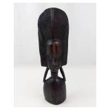 Vintage Tanganyika Hand-Carved Ebony Statue