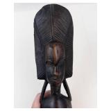 Vintage Tanganyika Hand-Carved Ebony Statue