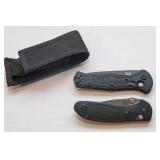 Benchmade Knife Pair – Claymore Automatic & Griptilian Folding Knife