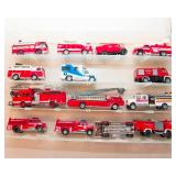 Emergency Vehicle Toy Lot – Fire Trucks, Rescue Vehicles & Storage Containers