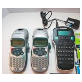 DYMO Label Maker Lot – 3 Units with Refills