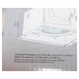 Hampton Bay Ultra Quiet Humidity Sensing Ventilation Fan – New in Box