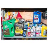 Assorted Automotive Oils & Fluids Lot