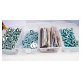 Huge Hardware Lot – Nails, Nuts, Bolts, Washers & More
