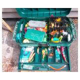Large Tackle Box Loaded with Fishing Tackle – Lures, Hooks & More