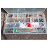 Large Tackle Box Loaded with Fishing Tackle – Lures, Hooks & More