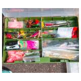 Large Tackle Box Loaded with Fishing Tackle – Lures, Hooks & More