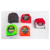 Tape Measure Lot – Set of 5