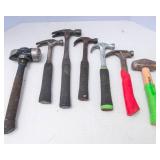 Variety of Hammers