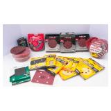 Orbital Sander Sandpaper Lot – Assorted Grits
