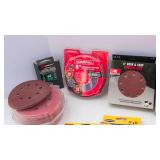Orbital Sander Sandpaper Lot – Assorted Grits