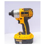 DeWalt Cordless Impact Driver Lot – DC825 & Heavy-Duty 1/4" Impact Driver with Batteries