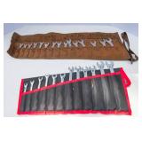 Two Sets of Wrenches - SAE and Metric