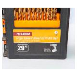 Warrior Titanium Nitride Drill Bit Sets – Set of 3 (New)