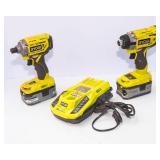 Ryobi Cordless Drill Set – P239 & P238VN with Batteries & Charger