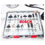 Bosch Router Lot – Colt Palm Router with Plunge Base & Router Bit Set