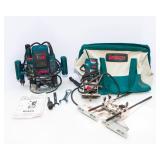 Bosch Router Lot – Plunge Router, Colt Palm Router & Accessories