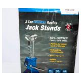 Pittsburgh Automotive 3 Ton Aluminum Racing Jack Stands – Set of 2 (New in Box)