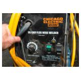 Chicago Electric 90 Amp Flux Wire Welder – with Cart & Mask