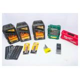 Large Assortment of Drill Bits – Mixed Sizes & Types