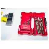 Large Assortment of Drill Bits – Mixed Sizes & Types