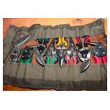 Snips & Bucket Boss Roll-Up Tool Carrier