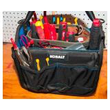 Tool Bag Filled with Assorted Tools