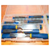 Assorted Chisel Lot – Mainly IRWIN Brand