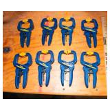 IRWIN Quick-Grip Clamp Lot – Set of 8