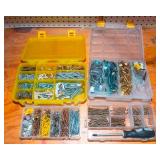 Fastener Assortment with 4 Organizer Containers