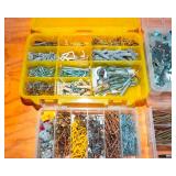 Fastener Assortment with 4 Organizer Containers
