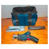 Bosch PS60 Cordless Reciprocating Saw Kit – Battery, Blades & Bag Included