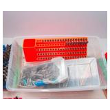 Assorted Drill Bits & Hardware Bits Lot – with Organizers