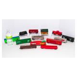 Toy Train Lot – 13 Total Pieces (Includes Engine & Caboose)