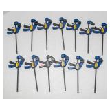 Mini Quick-Grip Clamp Lot – 13 Total (IRWIN & Husky)