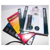 Crofton Laminator with Assorted Laminating Pouches