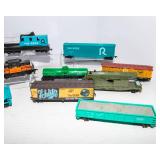 Model Train Lot – Assorted Railroad Cars (Including “The Rock”)