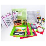Assorted Craft Supply Lot – X-ACTO Set, Cutting Mats & Tools